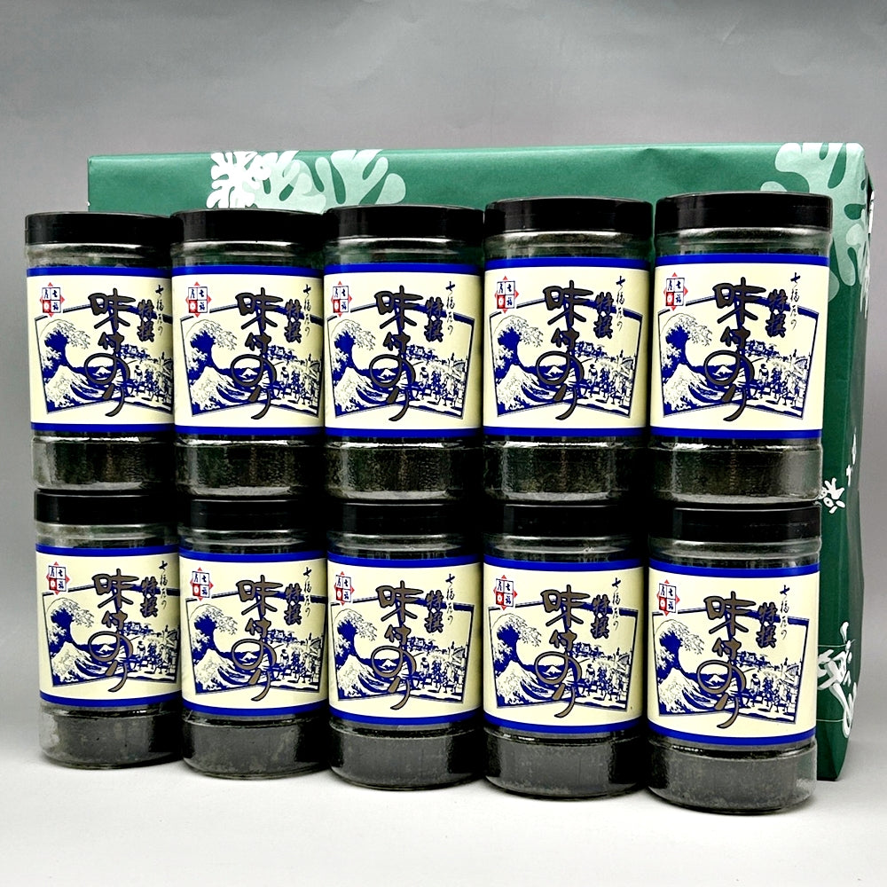 味-10】特選卓上味付海苔10本詰「ご贈答・ご挨拶」などご贈答に – 七福屋