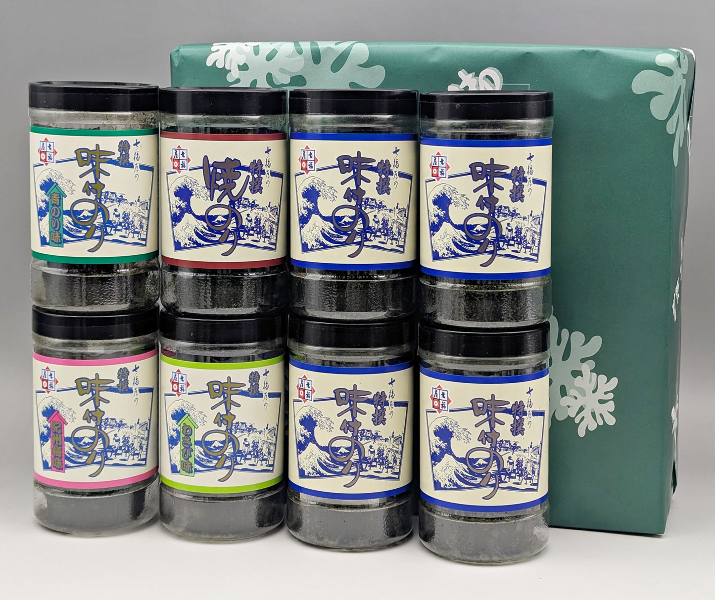 【彩-8】バラエティー海苔ギフト8本詰「内祝い・手土産・ご挨拶」などご贈答に