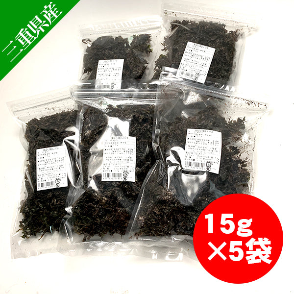 お得な≪５袋≫セット　国産原藻ばら海苔15ｇ