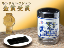 モンドセレクション金賞受賞。特撰味付のり大判80枚