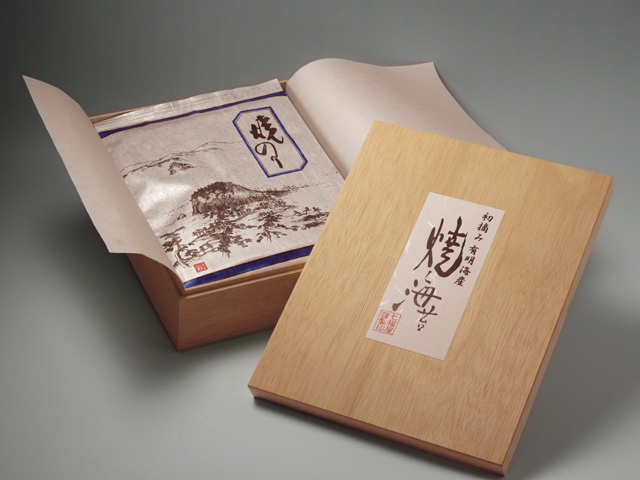 AHY-50初摘み有明海産焼海苔ギフト木箱入り